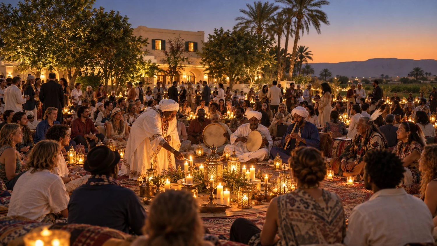 Gathering concept: opening ceremony